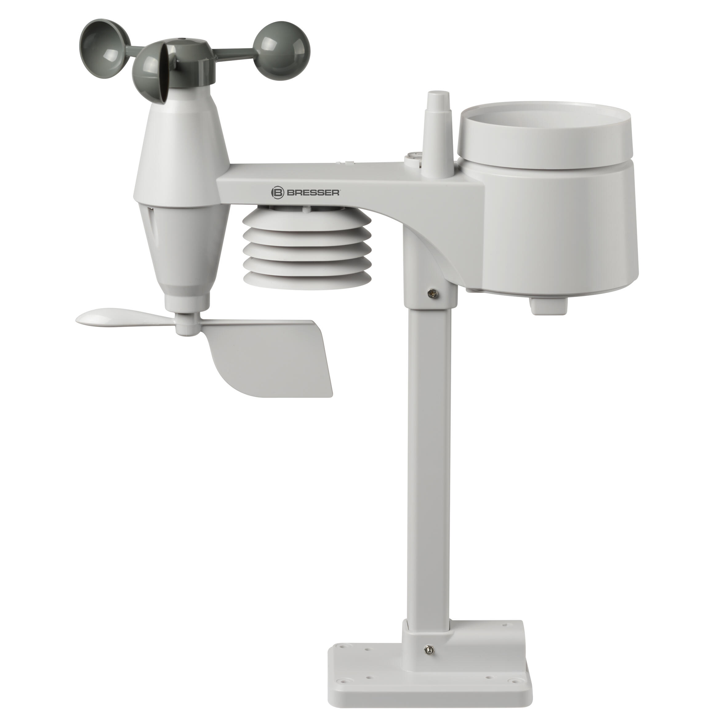 5en1 Bresser Wetter Center White Meteorological Station 3/7