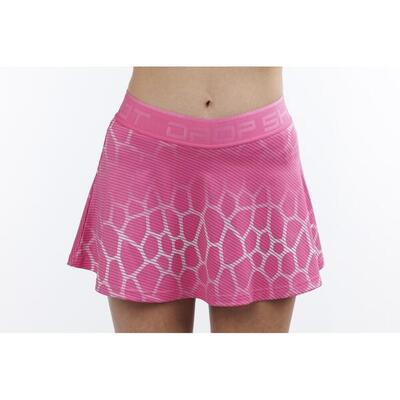 Gonna Padel Drop Shot Naura Donna 2023 Stampa rosa