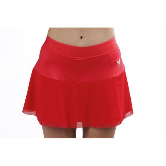 Jupe Padel Drop Shot Caima Femme 2023 Rouge