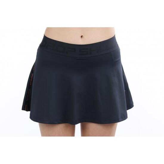 Jupe Padel Drop Shot Tania Femme 2023 noir