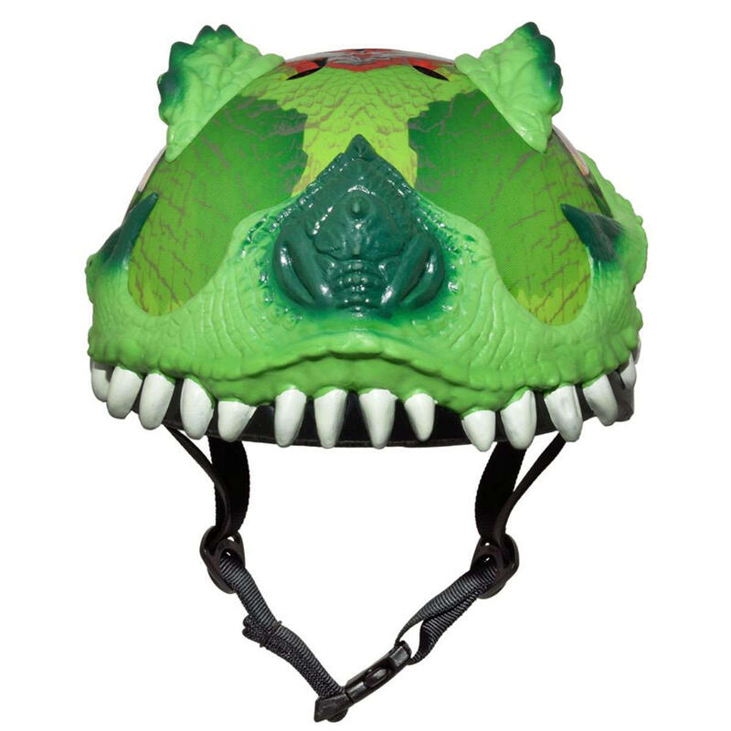 Capacete de ciclismo Raskullz Child 5 C-Preme Dino verde