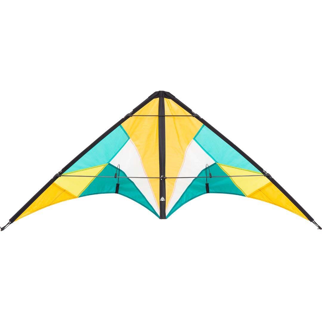 Hq - Cerfs Volants 2 Lignes  - Hq-  Quickstep Ii - Blossom - Aile - Jaune - Taille Unique - Decathlon