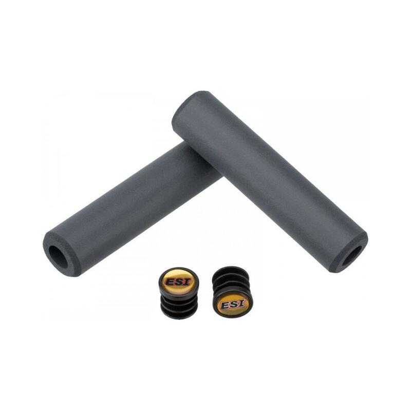 Poignées Grip ESI Silicone Chunky Gris - , Vélos Et Accessoires