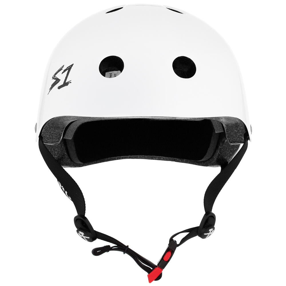 S1 MINI LIFER CHILDS HELMET – MULTI & HIGH-IMPACT CERTIFIED - WHITE GLOSS 2/7