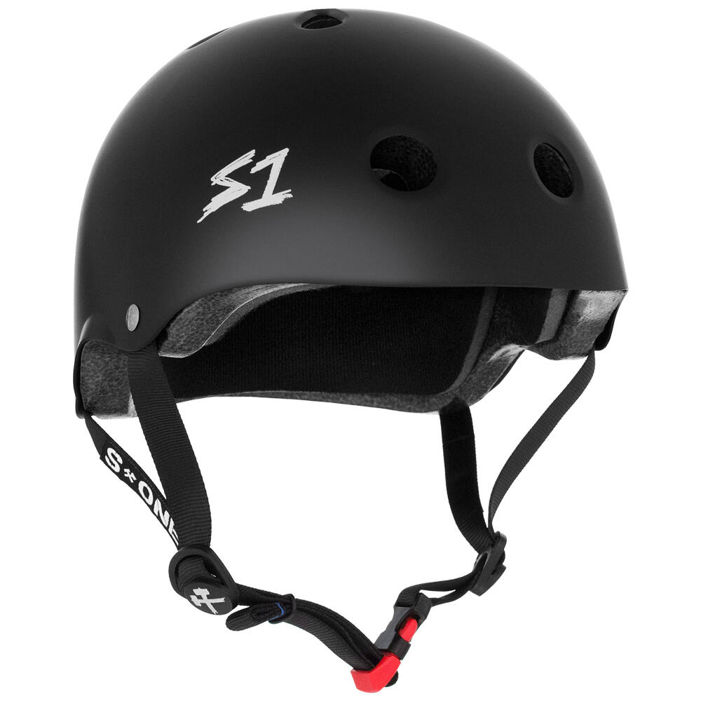 S1 MINI LIFER CHILDS HELMET – MULTI & HIGH-IMPACT CERTIFIED - MATT BLACK 1/5