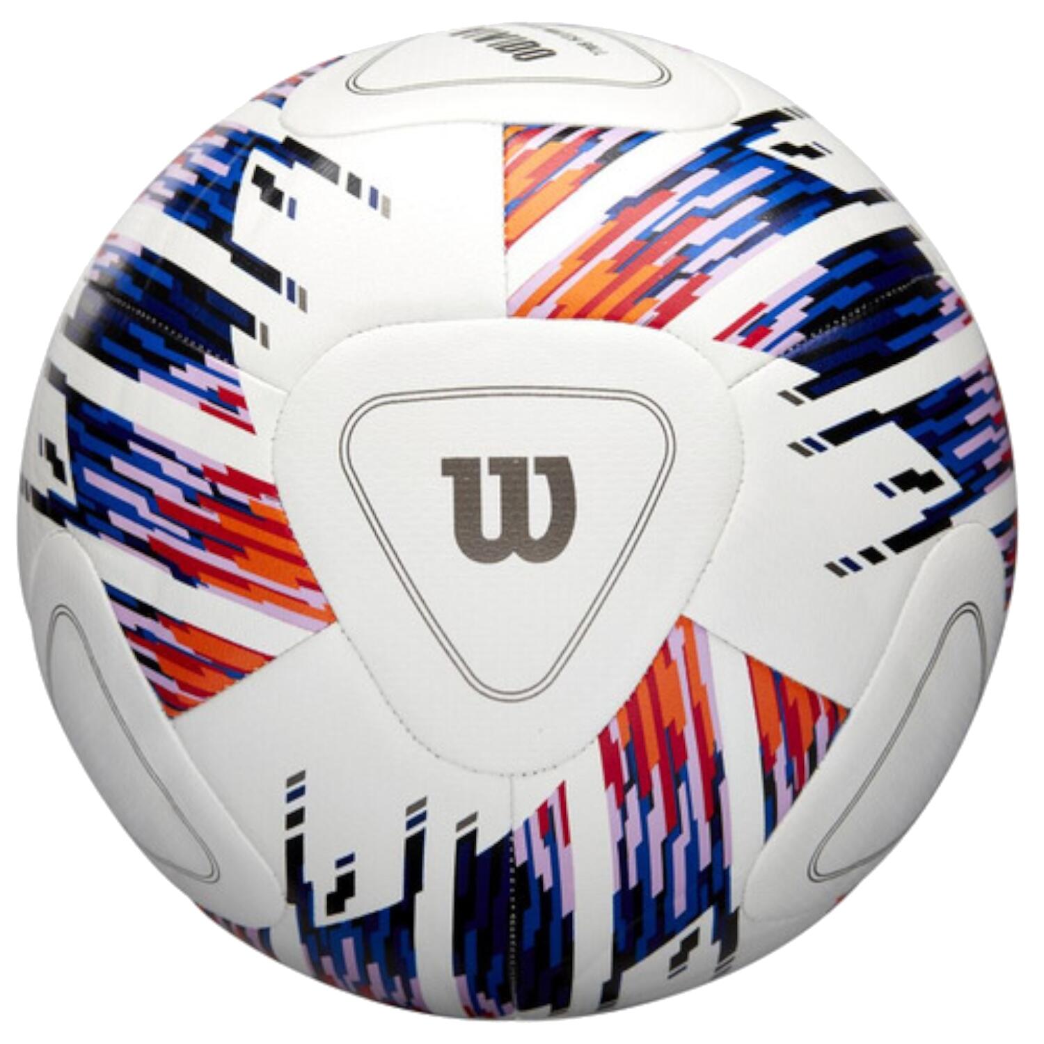 Wilson - Ballon De Football Ncaa Vivido Replica Soccer Ball - Ballon De Foot - Blanc - 5 - Decathlon