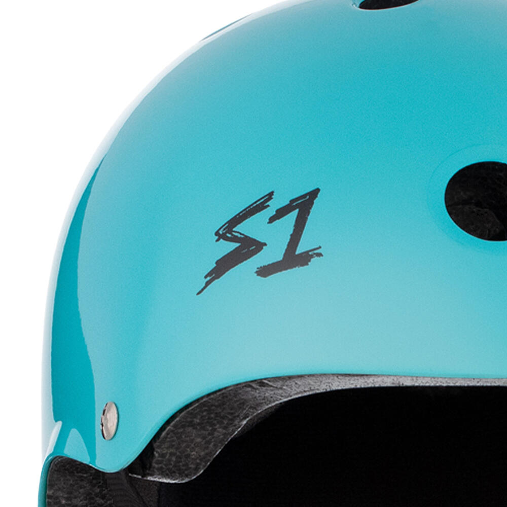 S1 MINI LIFER CHILDS HELMET – MULTI & HIGH-IMPACT CERTIFIED - LAGOON GLOSS 2/7