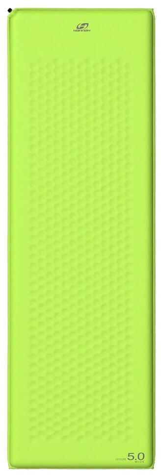 Mata samopompująca Hannah Leisure 5.0 WIDE Parrot Green 63 x 198 cm