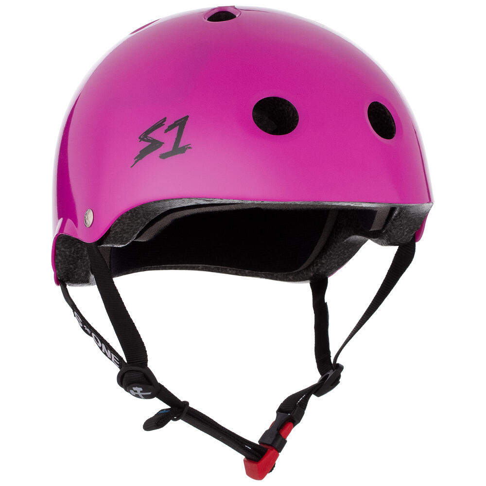 S1 MINI LIFER CHILDS HELMET – MULTI & HIGH-IMPACT CERTIFIED - BRIGHT PURPLE 1/7