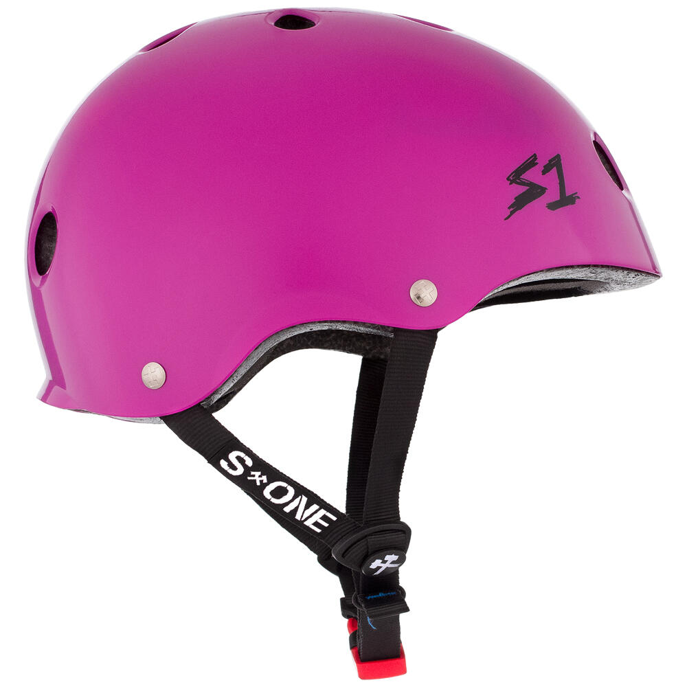 S1 MINI LIFER CHILDS HELMET – MULTI & HIGH-IMPACT CERTIFIED - BRIGHT PURPLE 3/7