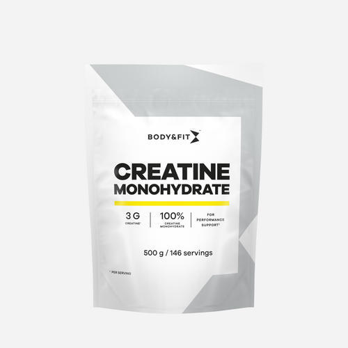 BODY&FIT Creatine Monohydraat - 146 doseringen (500 gram)