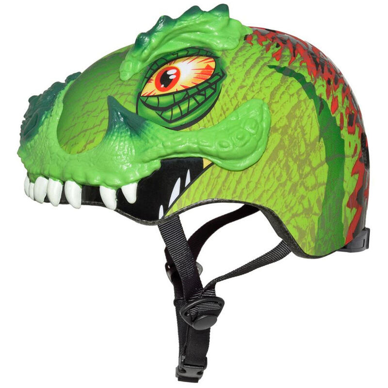 Capacete de ciclismo Raskullz Child 5 C-Preme Dino verde