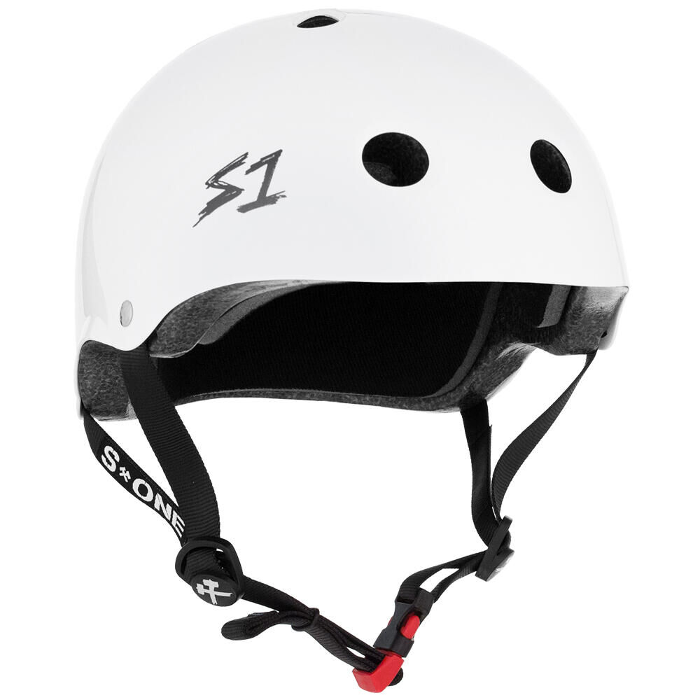 S1 HELMETS S1 MINI LIFER CHILDS HELMET – MULTI & HIGH-IMPACT CERTIFIED - WHITE GLOSS