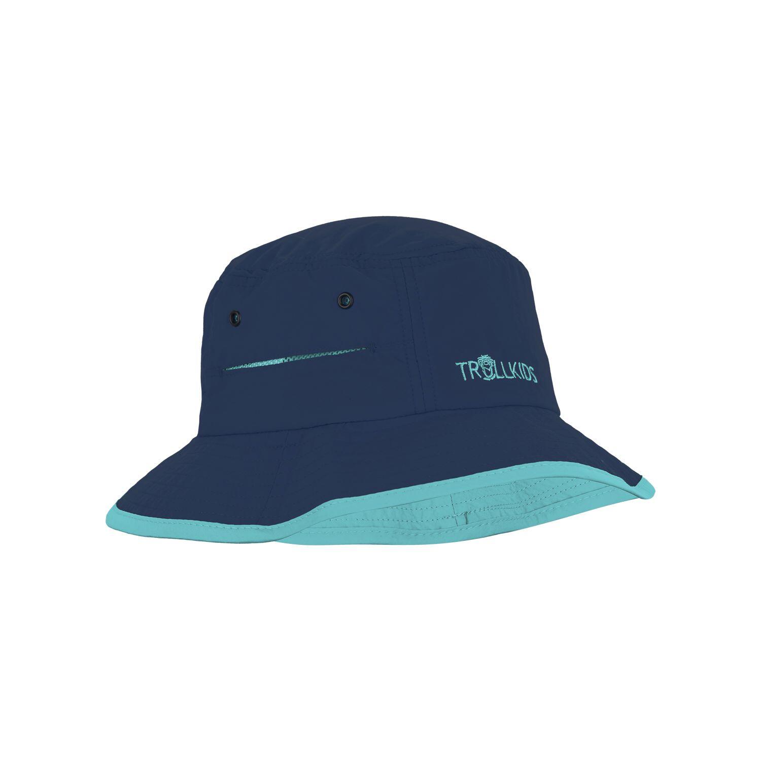 Bonnet enfant Trollfjord bleu mystique/bleu-vert 2/2