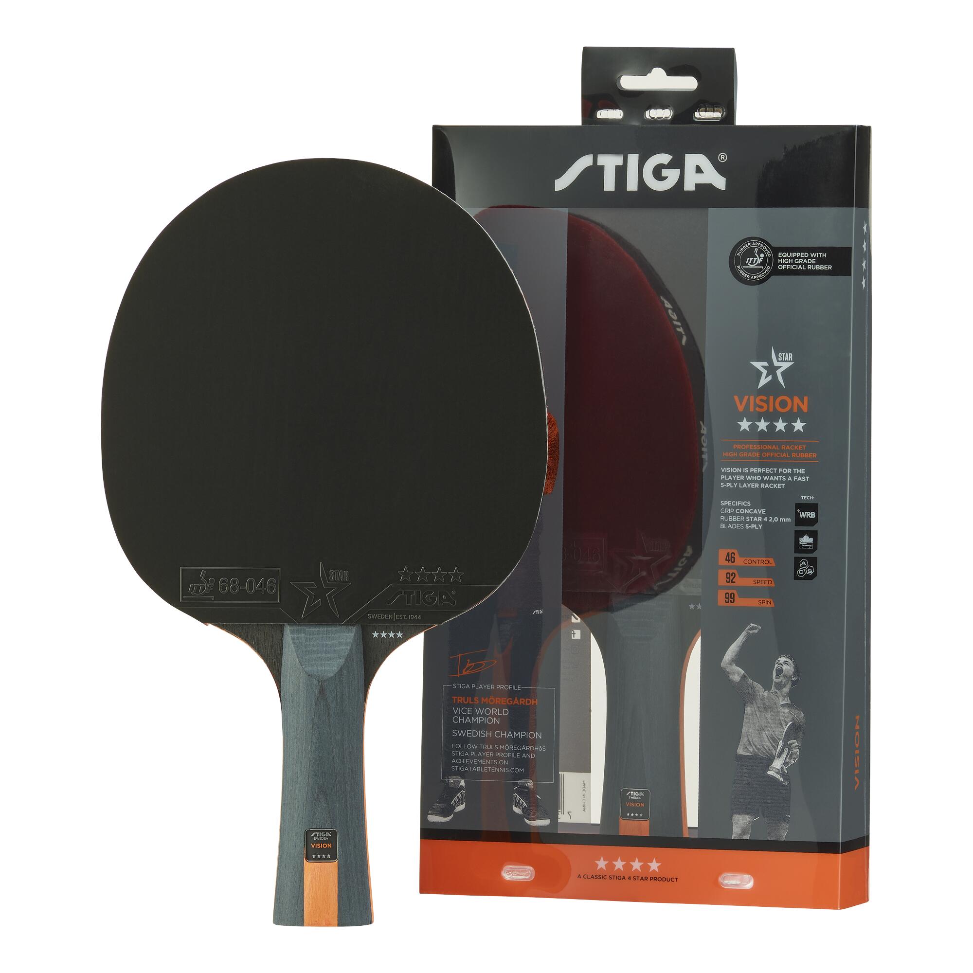 Raquete de Ping Pong Vision - 4-Star
