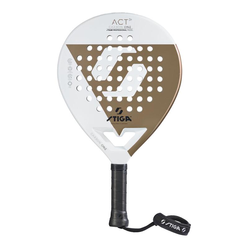 Padel Racket ACT White/Bronze