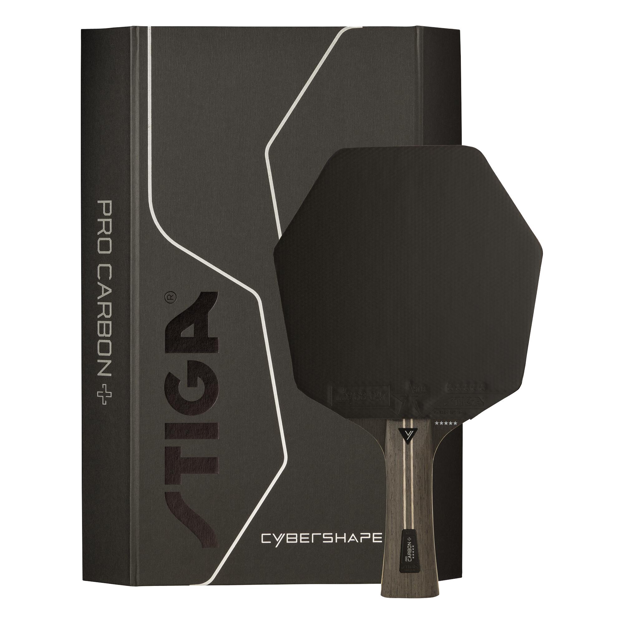 STIGA Racchetta ping pong Pro Carbon Plus Cybershape - 5-Star