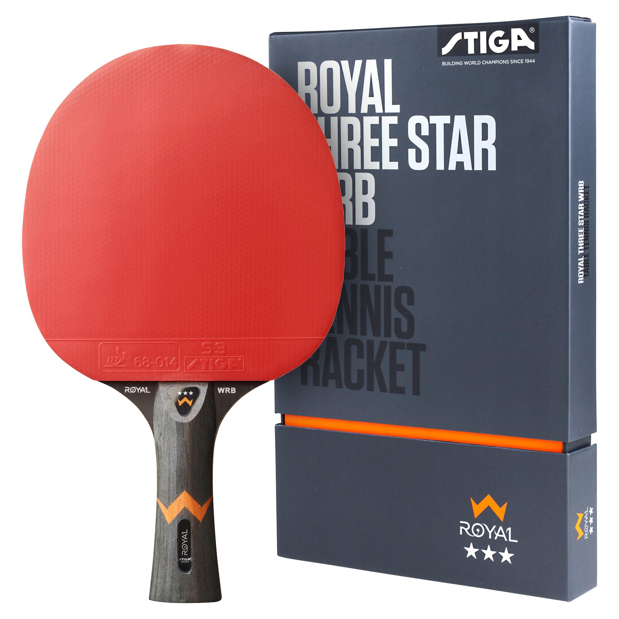 STIGA Pálka na stolní tenis Royal 3-star WRB