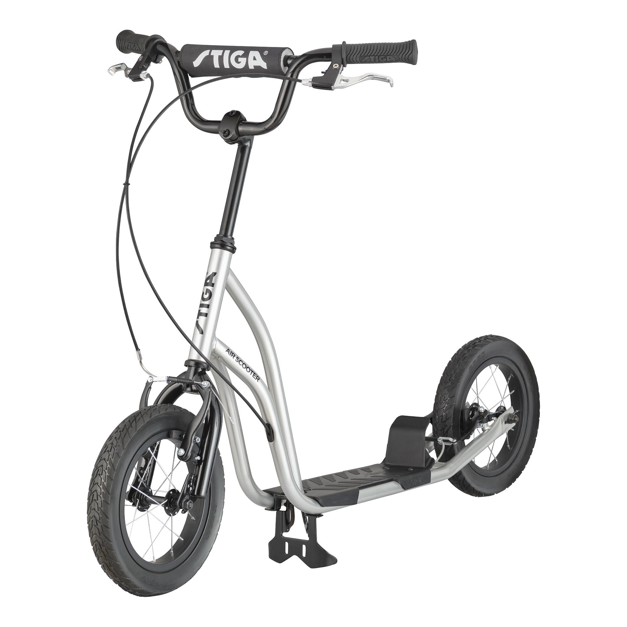Stiga - Trottinette Air Scooter 12 S T Silver/black - Trottinette - Gris|noir - Taille Unique - Decathlon