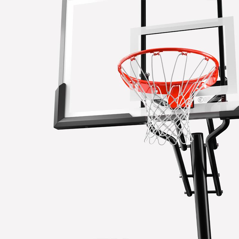 Kosz do koszykówki SPALDING TF Platinum na regulowanym stojaku od 2,28m do 3,05m 4/5