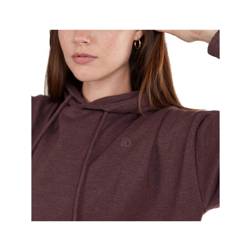 Kapuzenpullover Ginger Hooded Sweatshirt Damen - lila