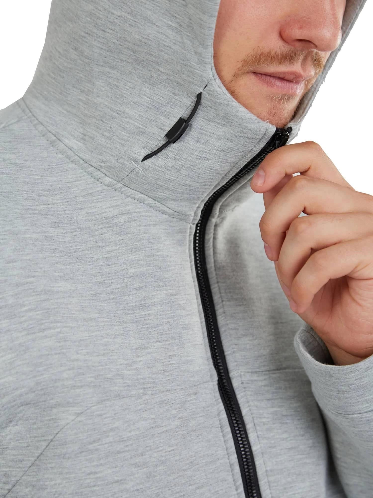Kapuzenpullover Hamal Tech Hoodie Herren - grau 5/7