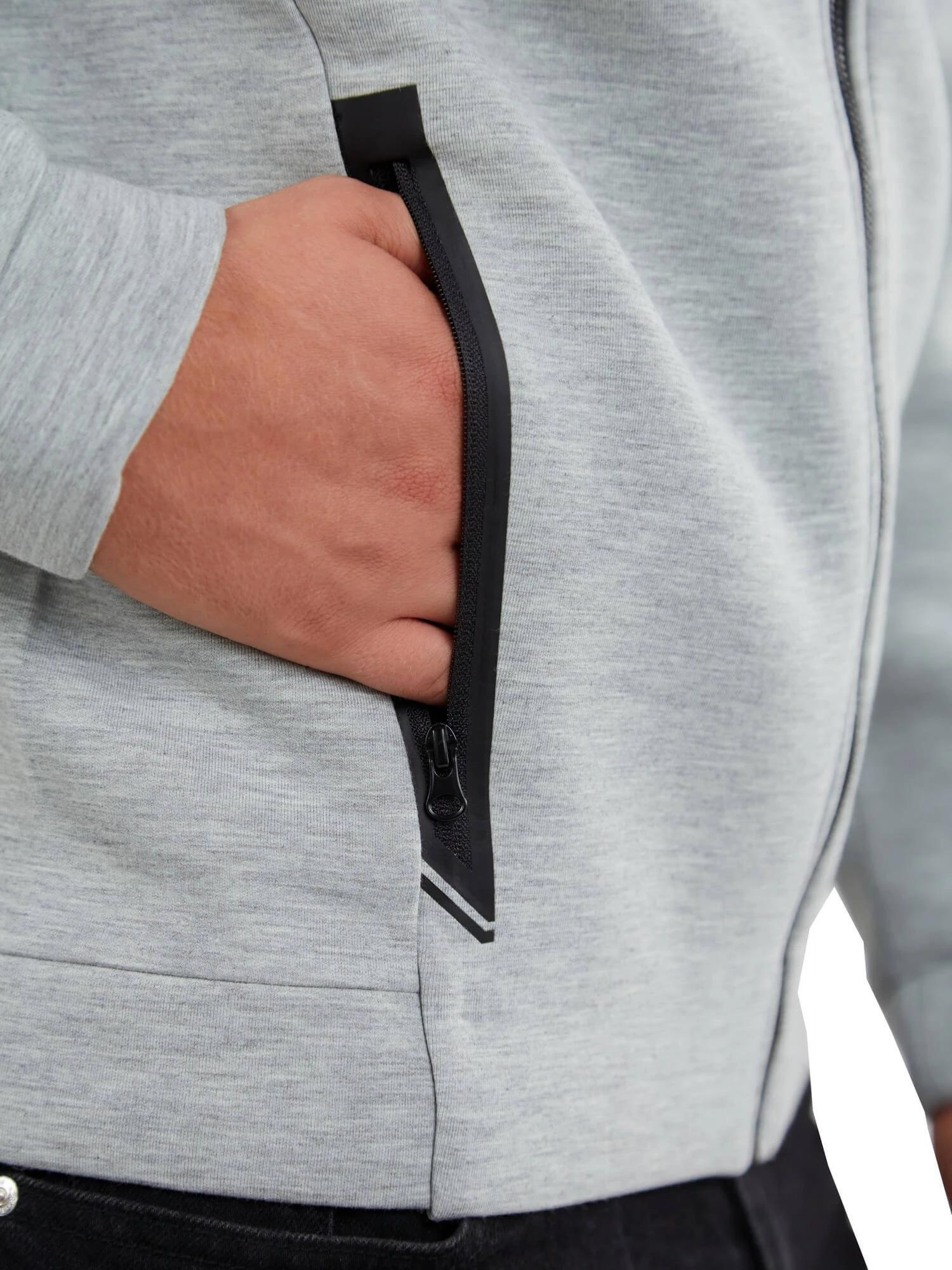 Kapuzenpullover Hamal Tech Hoodie Herren - grau 6/7