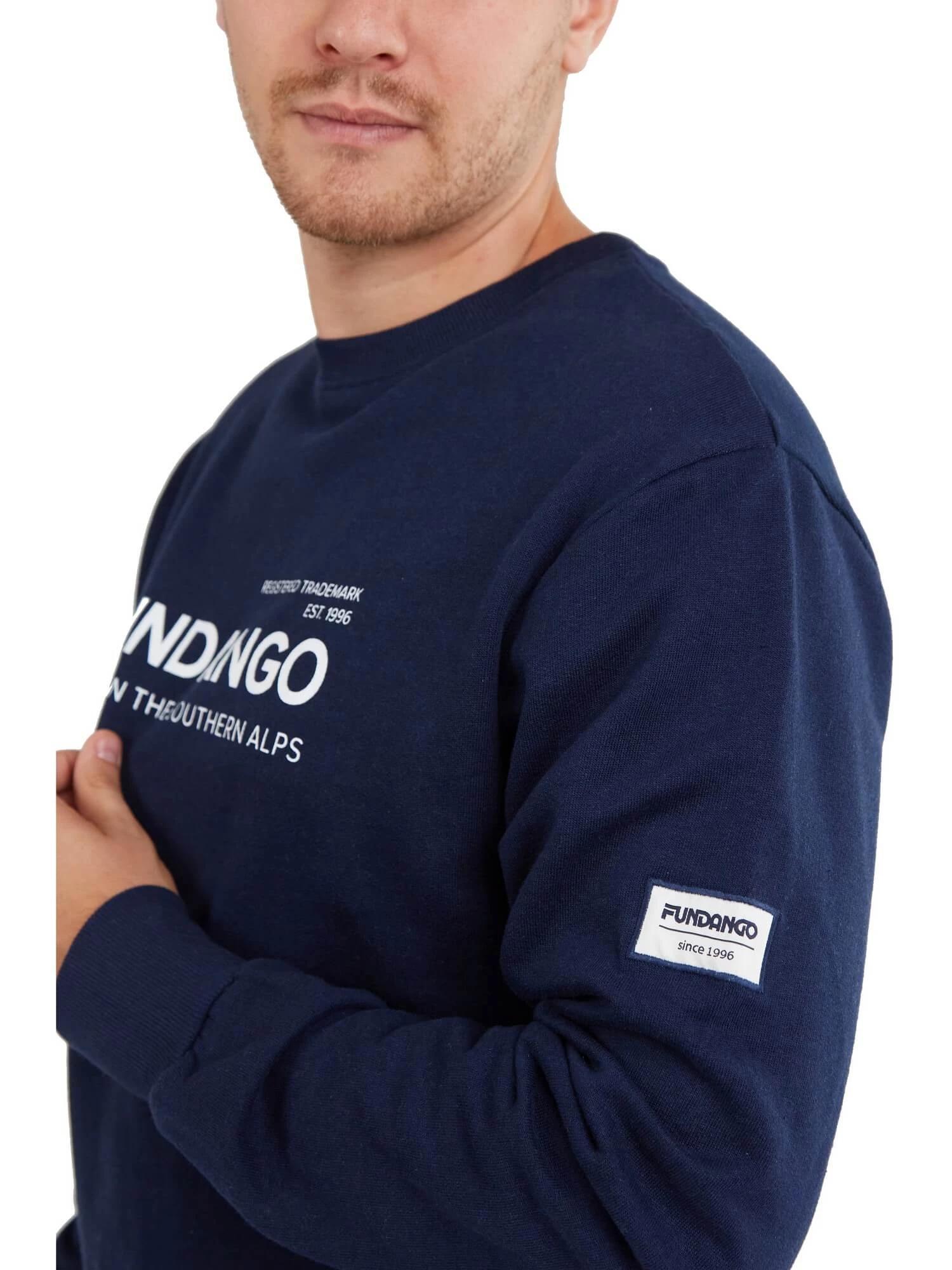 Pullover Warren Sweatshirt Herren - blau 4/5