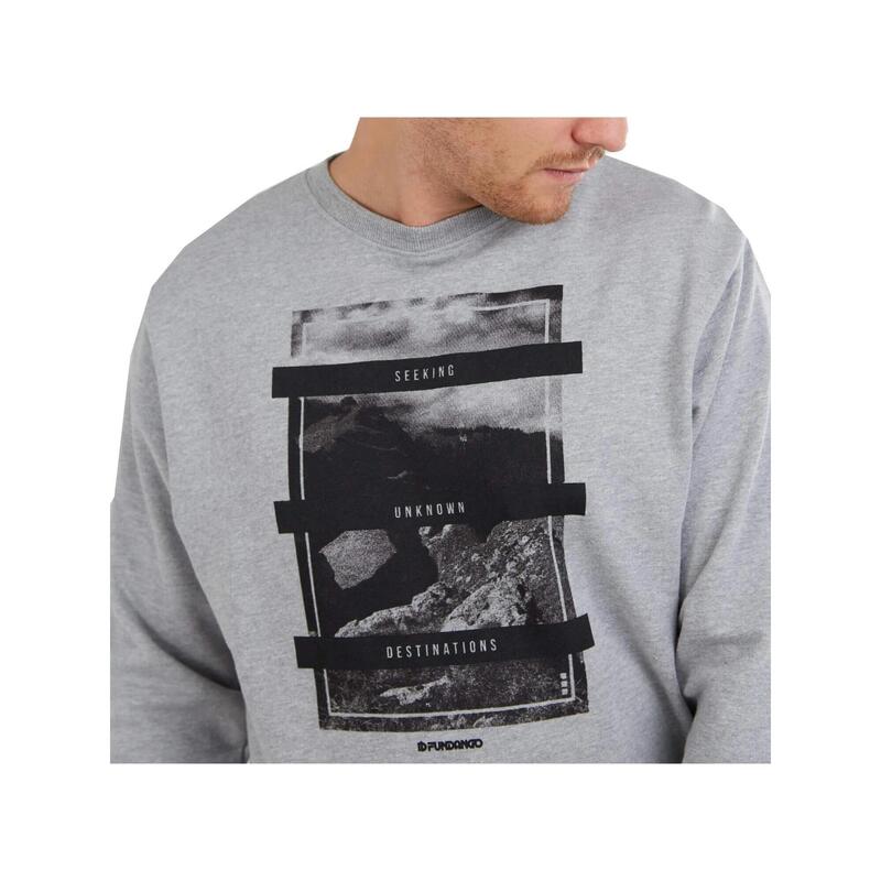 Pullover Warren Sweatshirt Herren - grau