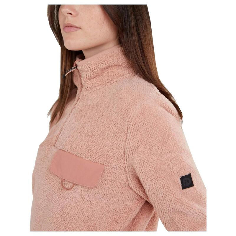 Pulover Vinona Fleece Pullover - roz femei