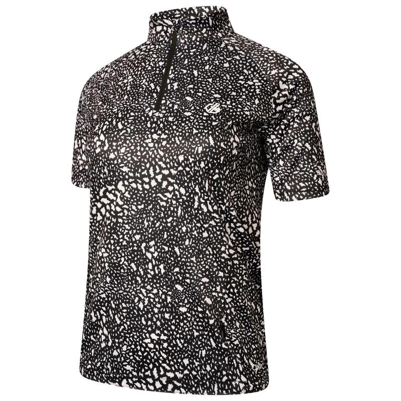 Jersey Persist Estampado de Tigre para Mujer Negro, Blanco
