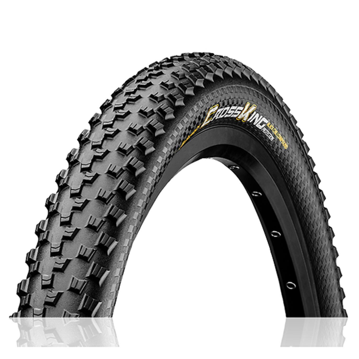 CONTINENTAL Cross King ShieldWall Tyre-Foldable PureGrip Compound Black/Black 27.5 X 2.60