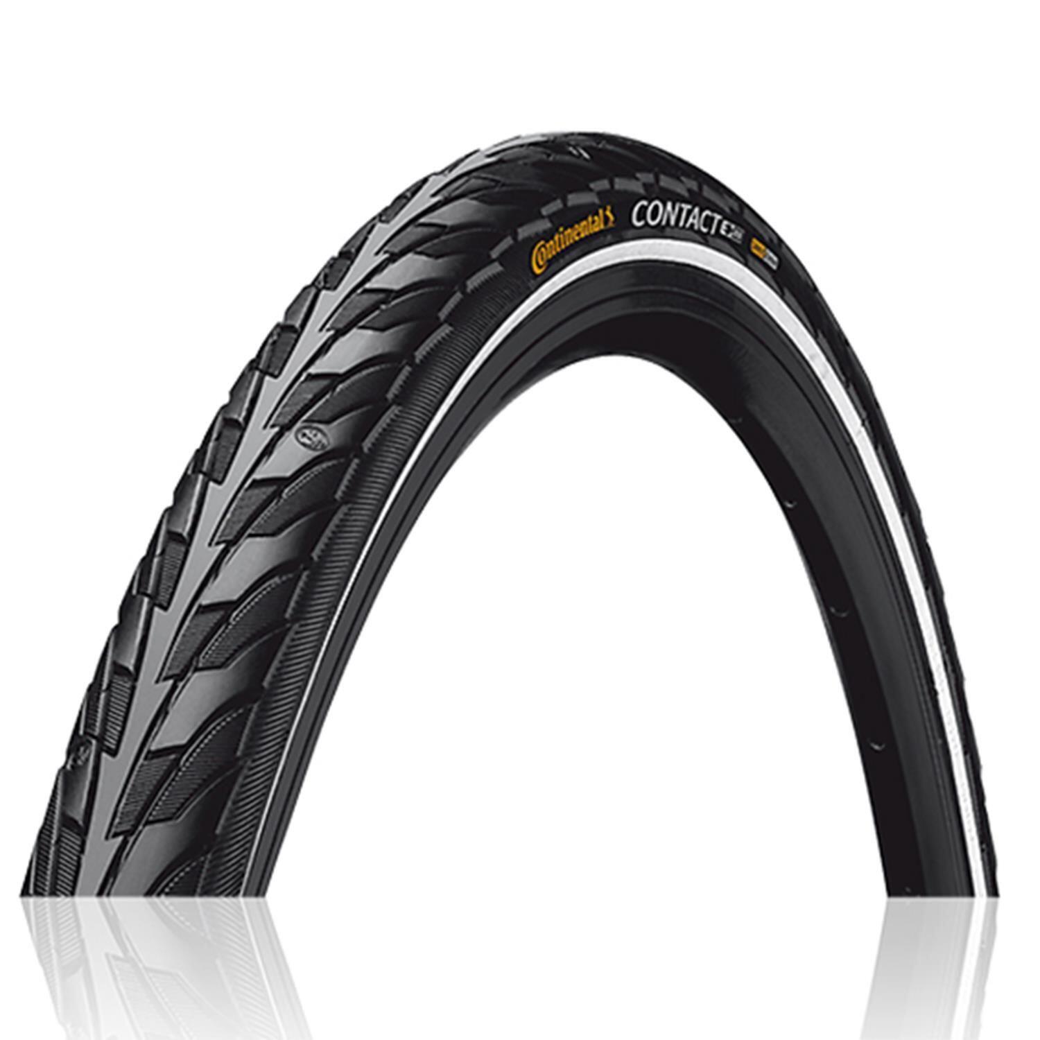 CONTINENTAL CONTACT Tyre-Wire Bead Urban Black/Black 700 X 42C Puncture Protection