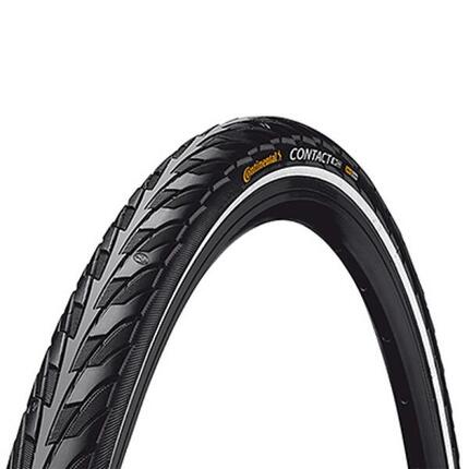 PNEU VTT URBAIN 26 X 1.75 CONTINENTAL CONTACT NOIR (47-559) HOMOLOGUE VAE