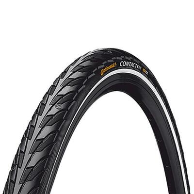 Buitenband contact 26 x 1.75 zwart met reflectie