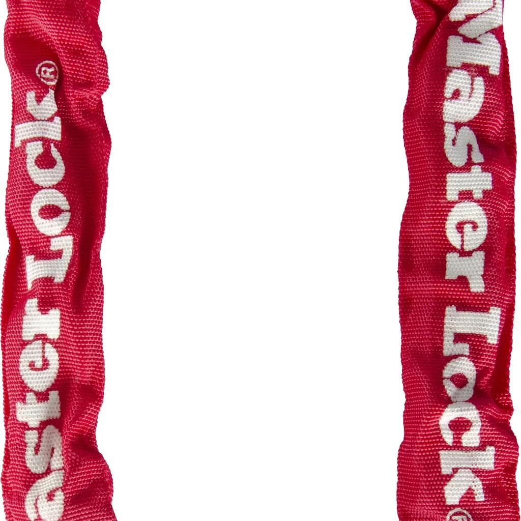 Bike Chain Lock [Combination Lock] [90 cm Chain] [Red] 8392EURDPROCOLR