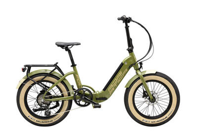 Elektrische vouwfiets fat 20 inch. groen