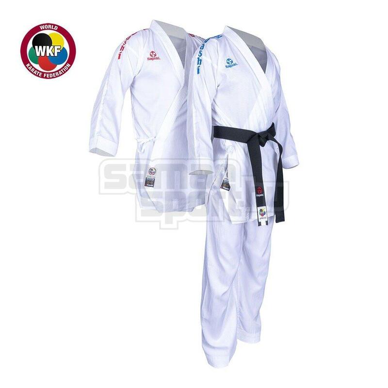 Costum de karate, Hayashi, WKF, Air Deluxe Competition, set Roșu-Albastru