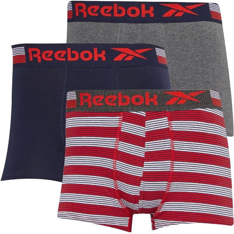 Boxers deportivos Reebok Trunk Fosbury 3 piezas para hombre