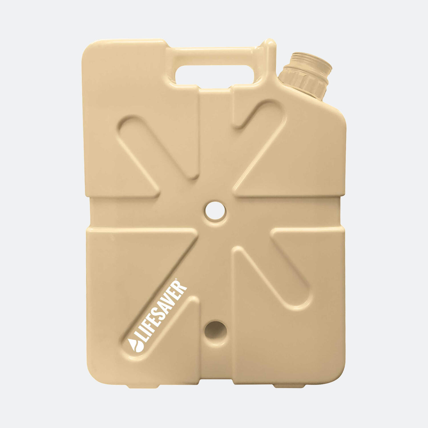 Lifesaver - Jerrycan Filtrant Purificateur D'Eau - Lifesaver - 18,5l  - 20 000l Filtrés - Système De Filtration D'Eau - Beige - Decathlon