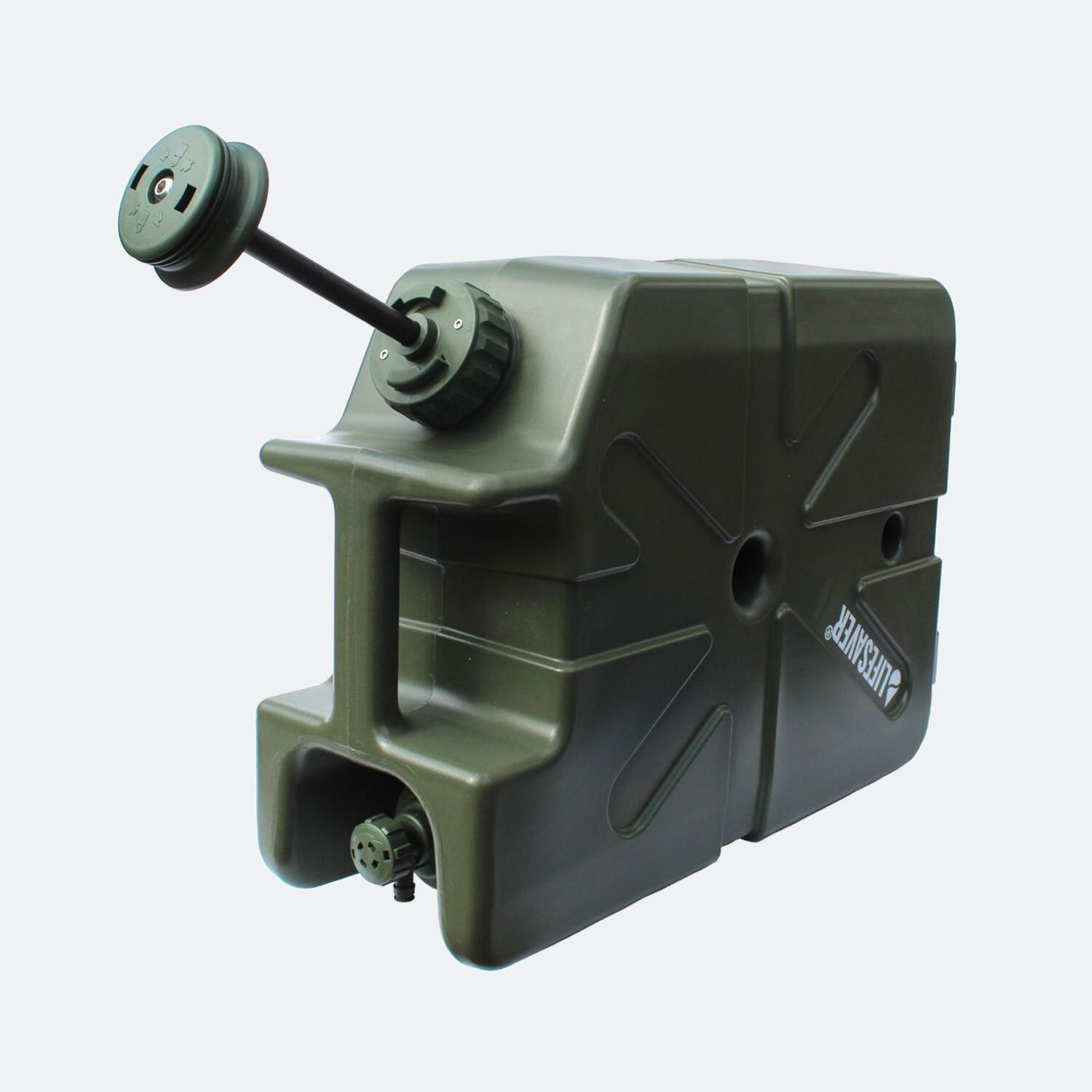 GALÃO FILTRANTE PURIFICADOR DE ÁGUA LIFESAVER 18,5L - 20.000L FILTRADOS 3/6