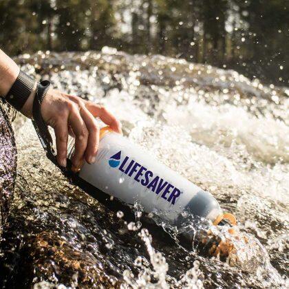 GOURDE FILTRANTE PURIFICADOR DE ÁGUA - LIFESAVER 6000UF - 750 ML - 6000L FILTRÉS 5/5
