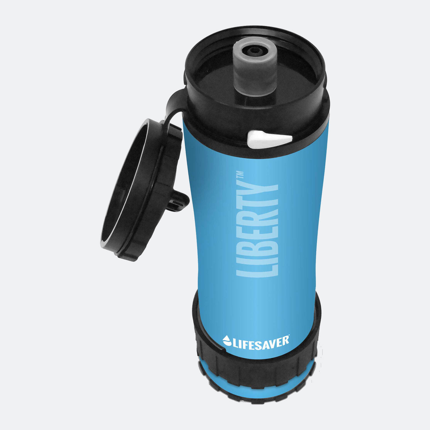 GOURDE FILTRANTE PURIFICATEUR D'EAU LIBERTY - LIFESAVER - 400 ML - 2000L FILTRÉS 4/7