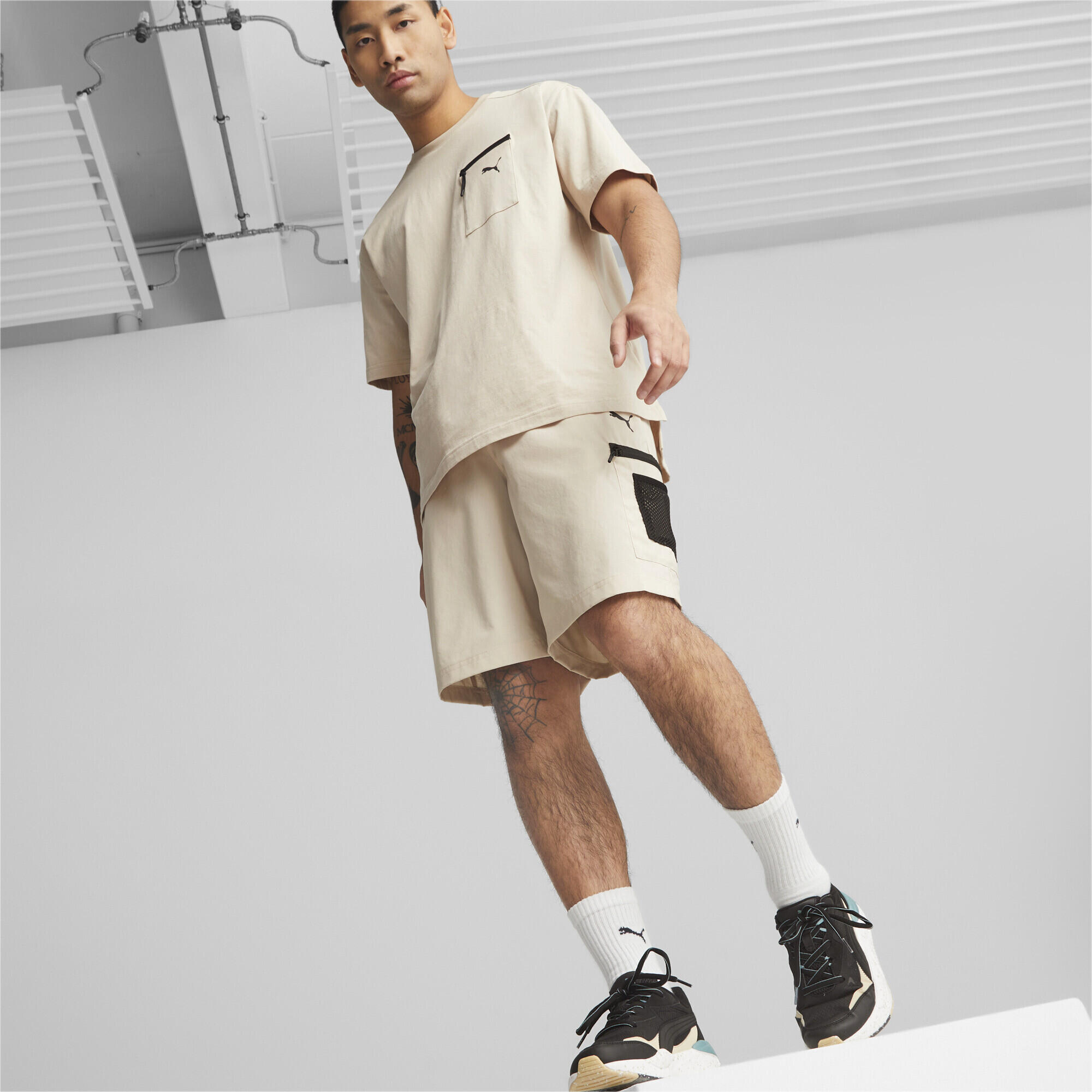 Shorts in tessuto Open Road da uomo PUMA 3/6