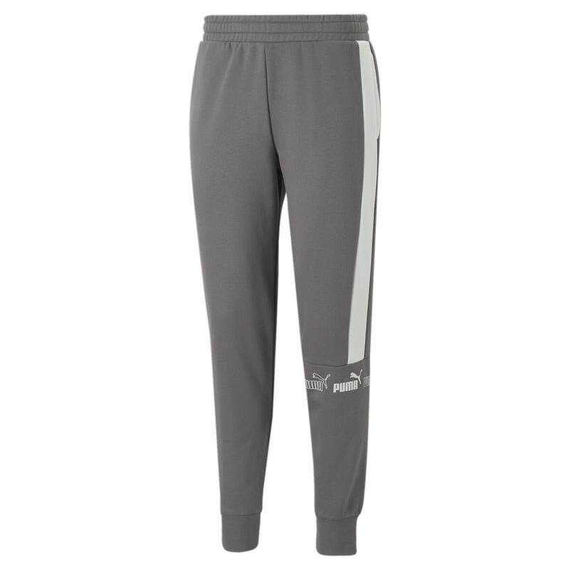 Pantalon en polaire Around the Block Homme PUMA Cool Dark Gray White