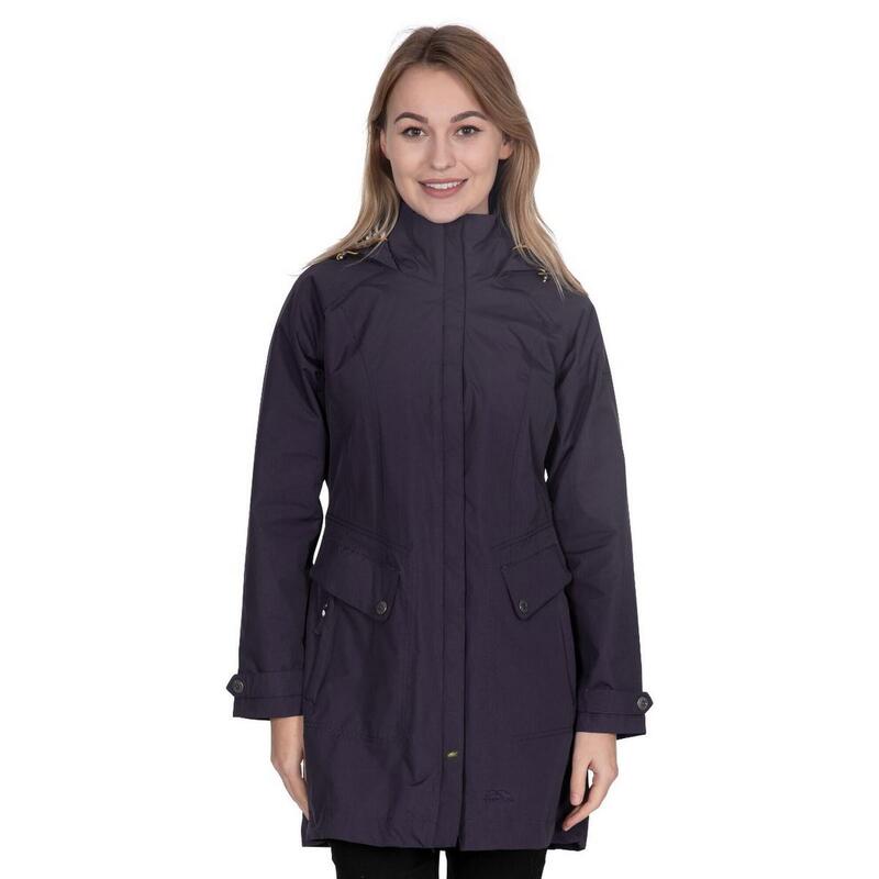 Regenjacke Rainy Day wasserfest, mit Kapuze Damen Tintenblau