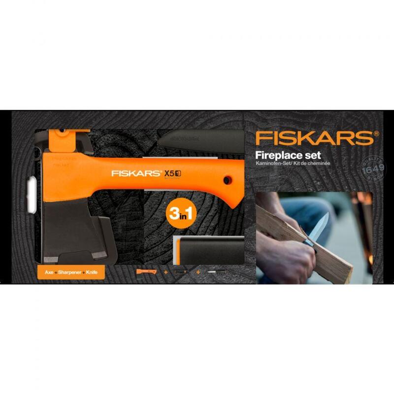 FISKARS X5 tűzrakó készlet (3 részes)