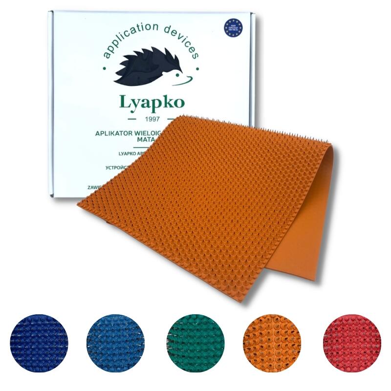 Aplikator wieloigłowy Lyapko - Mata akupresurowa 5,8 mm BEZNIKLOWA