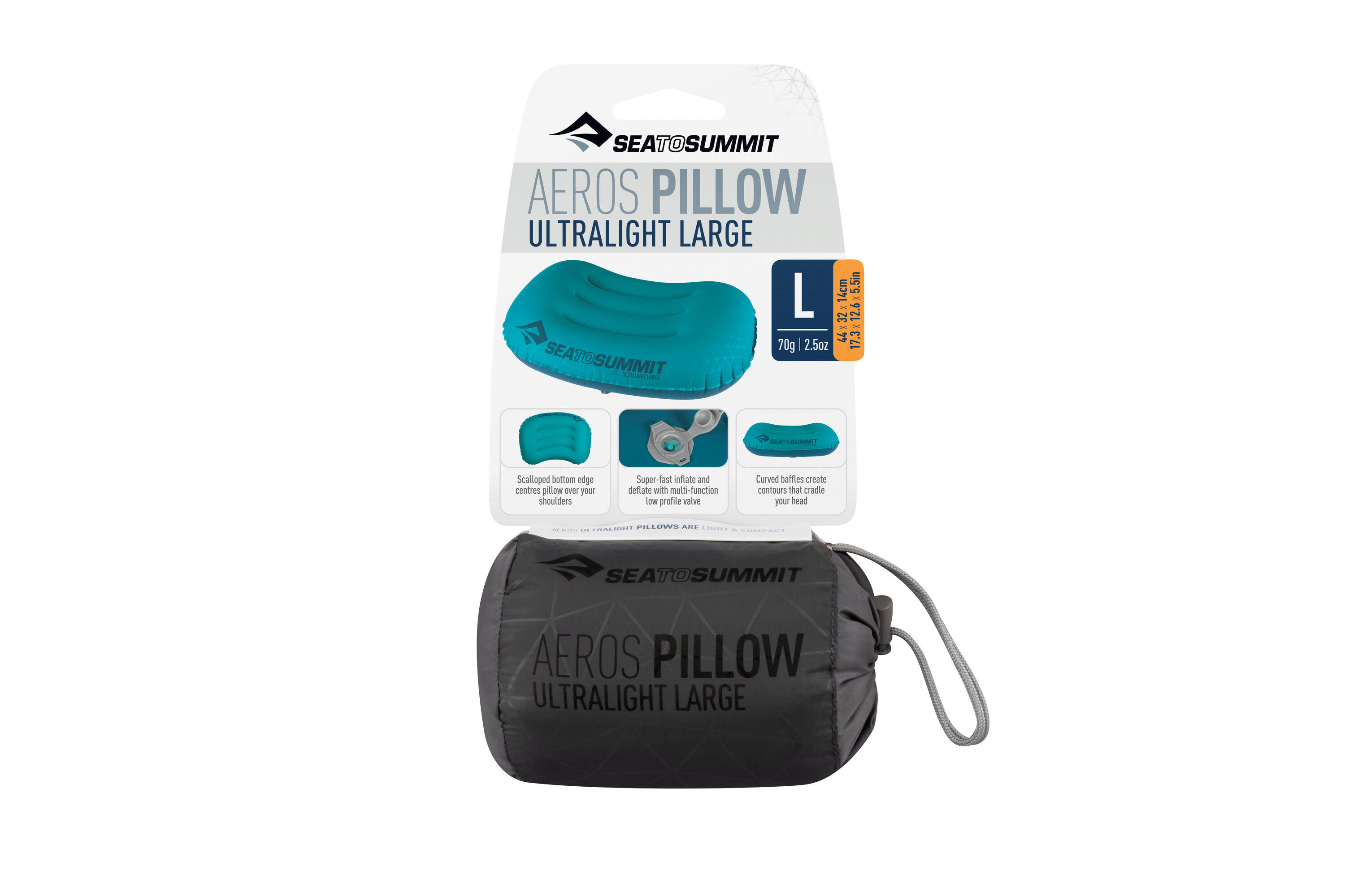 Poduszka turystyczna dmuchana Sea To Summit Aeros Pillow Ultralight 6/7