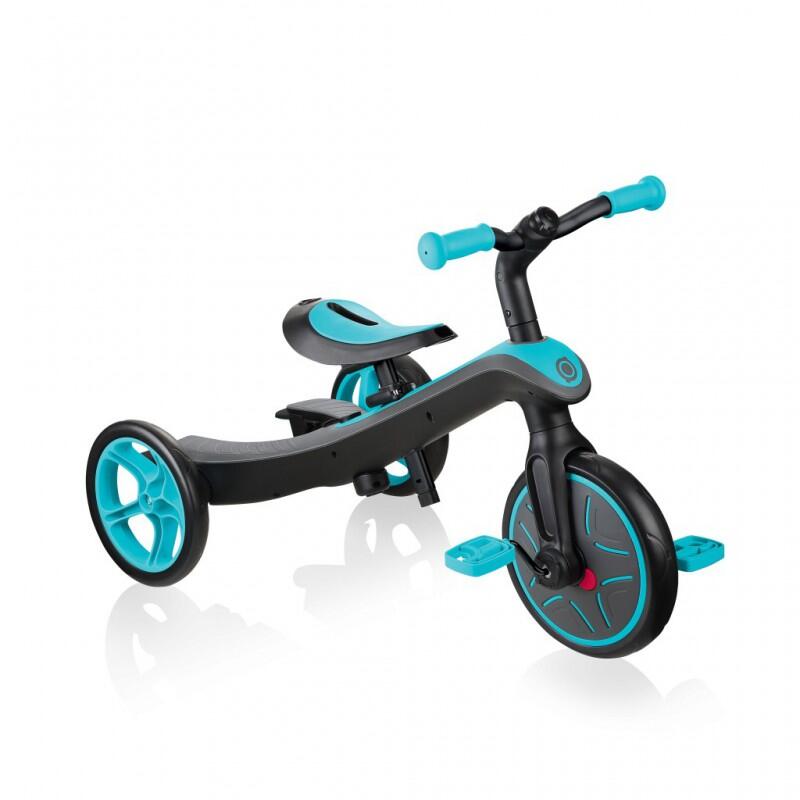 Tricycle évolutif pour bébé EXPLORER 4 en 1 - Bleu Canard 4/7